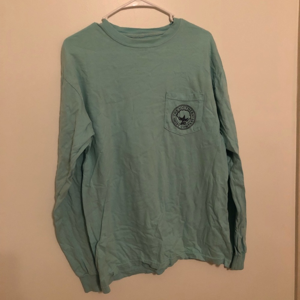 Southern Shirt Co. blue long sleeve tee M/L
